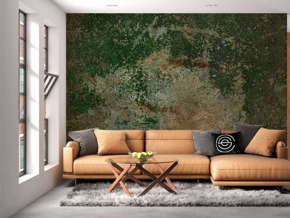 Struttura metallo verde