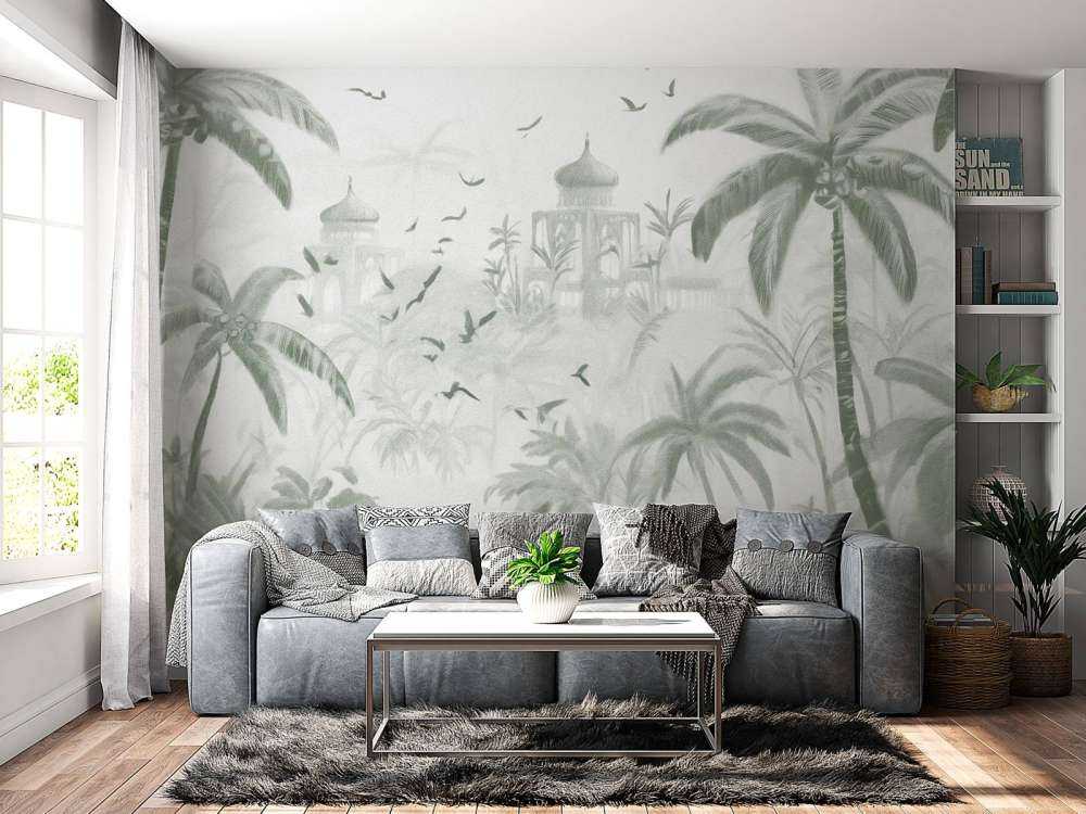 Giardino Orientale all'Alba, verde