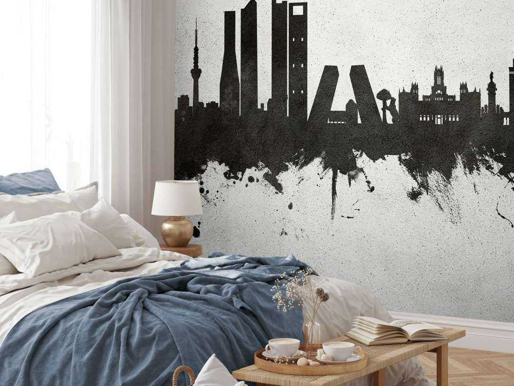 Acquerello skyline, Madrid