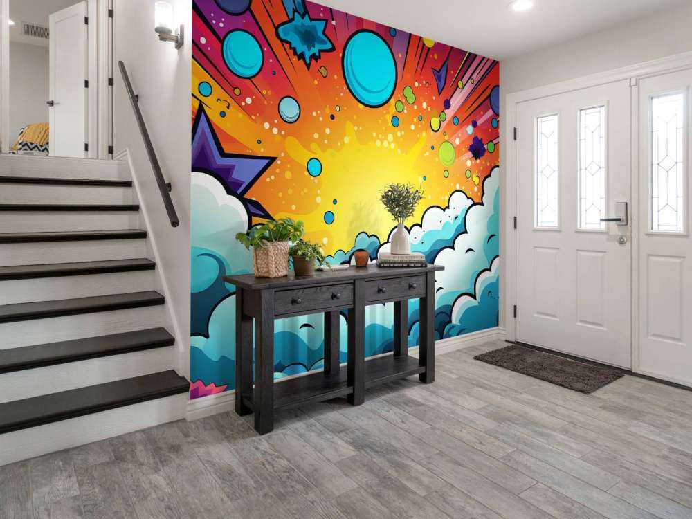 Esplosione di colore cosmico