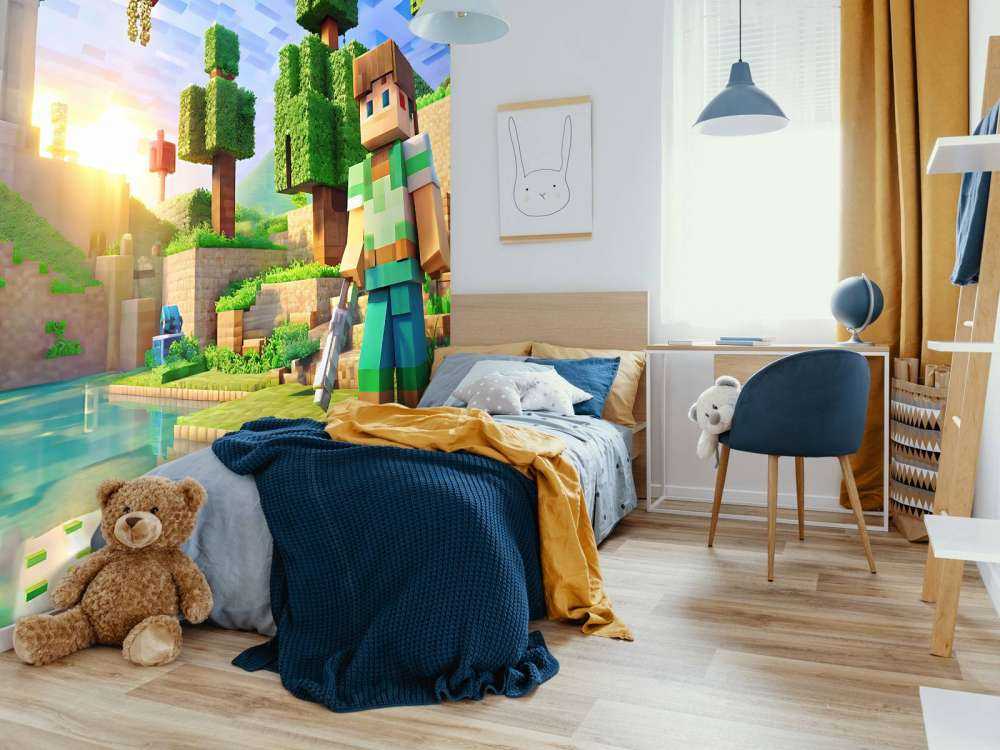 Tramonto nella valle a blocchi