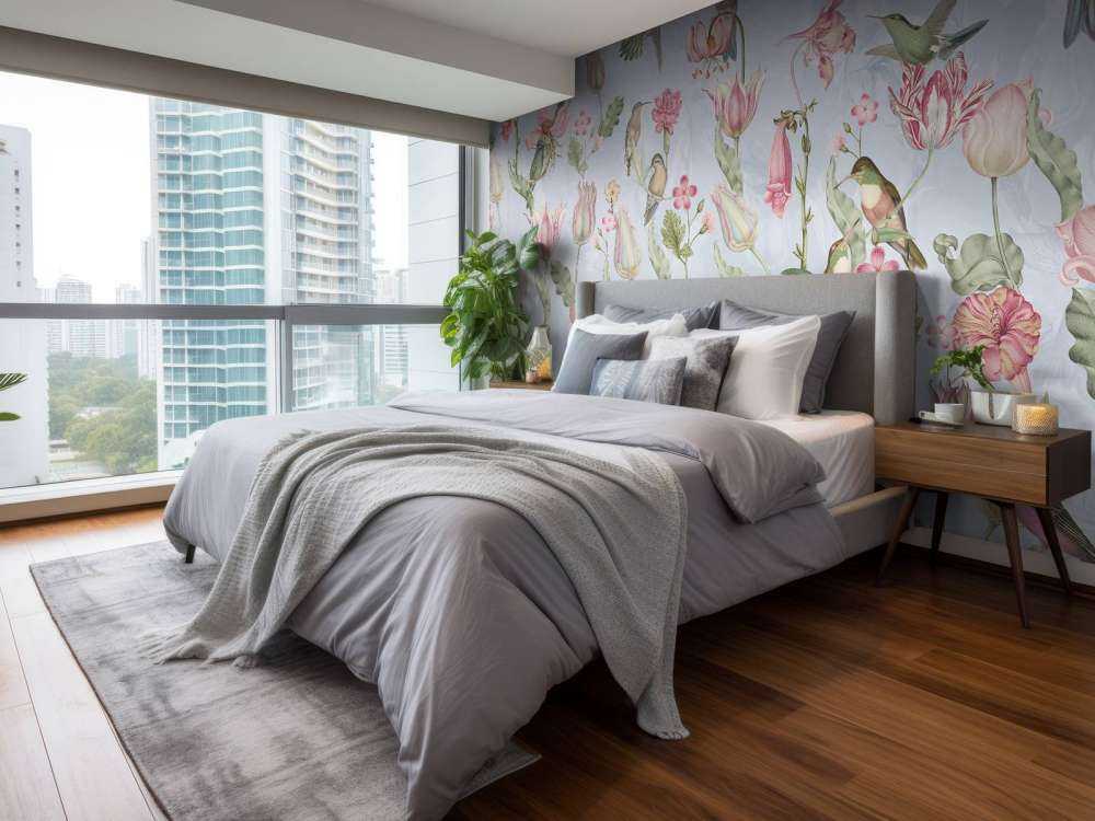 Sinfonia di Colibrì Primaverile - Serenata Blu Pastello