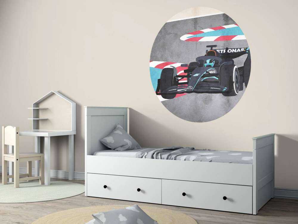 Auto da corsa Mercedes