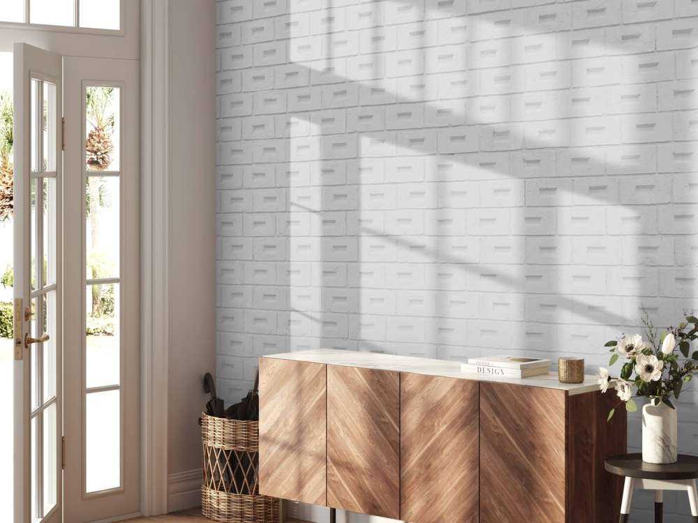 Mattoni bianchi moderni