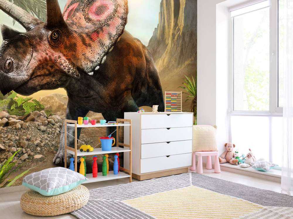 Torosaurus nella foresta