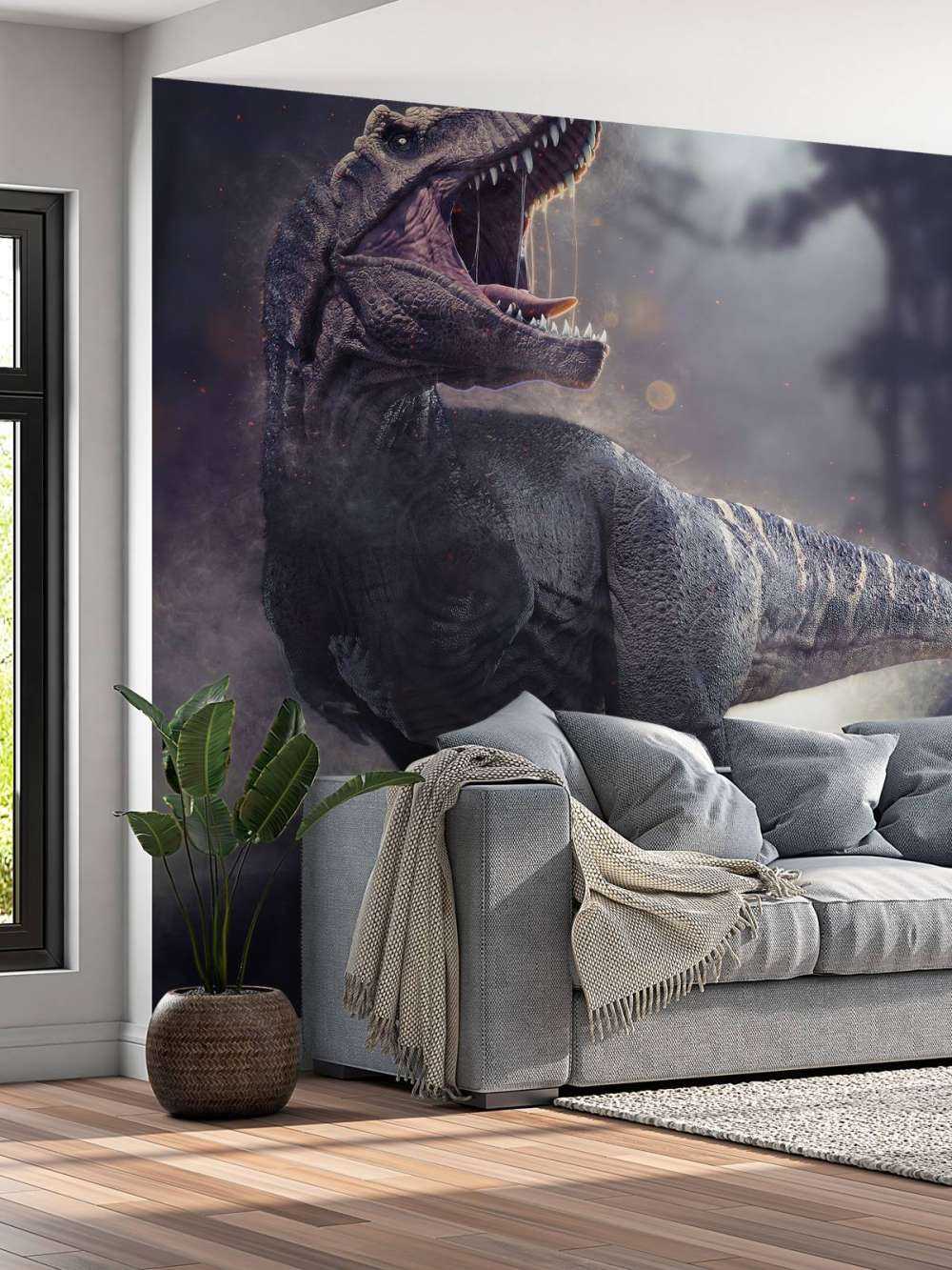 Tyrannosaurus Rex di notte