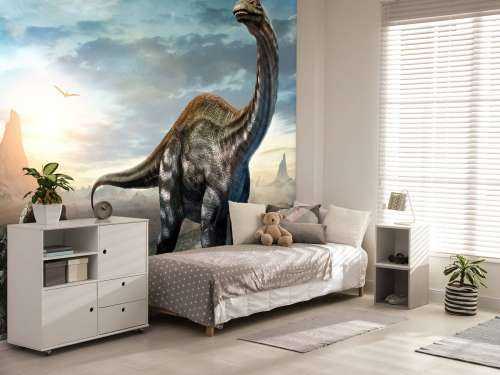 Apatosaurus in montagna