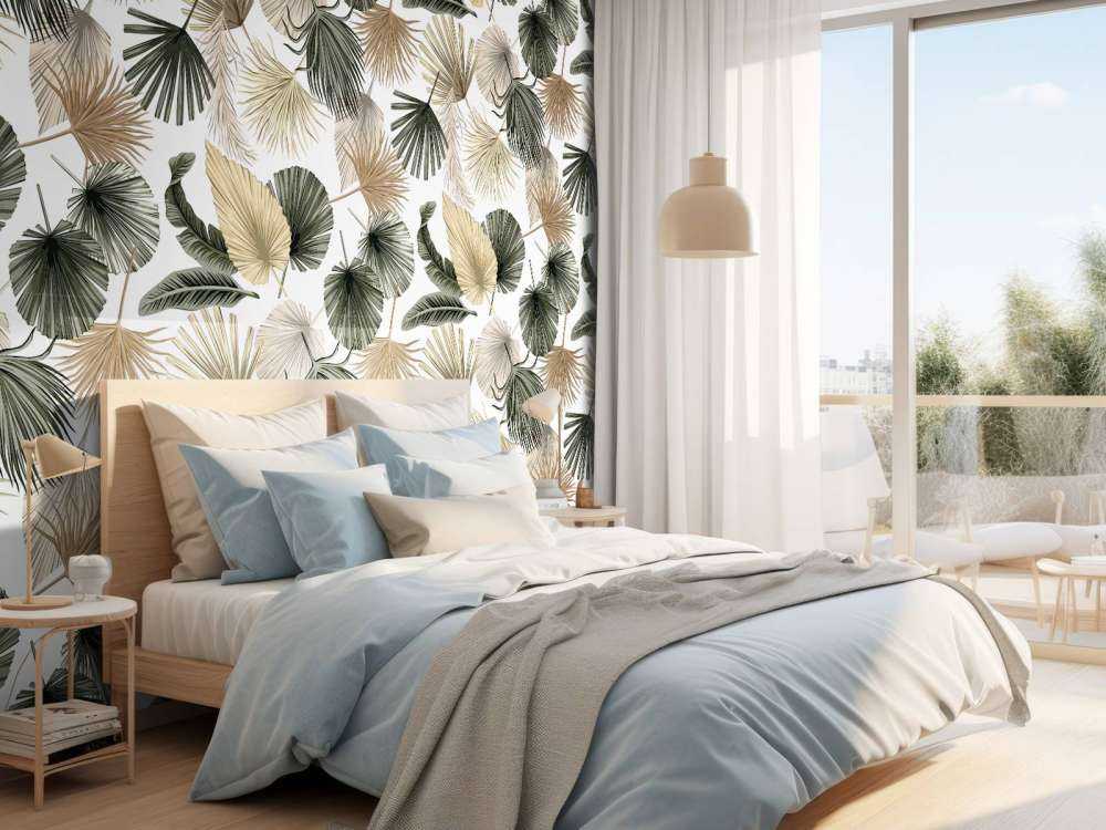 Foglie di palma essiccate