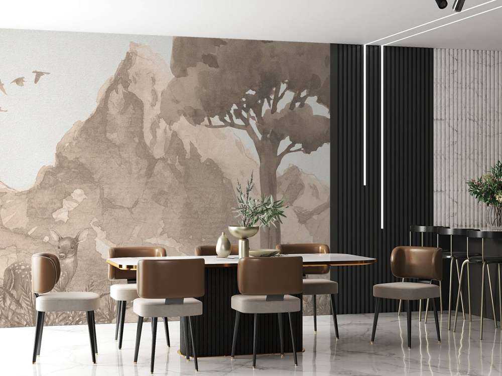 Montagna in acquerello