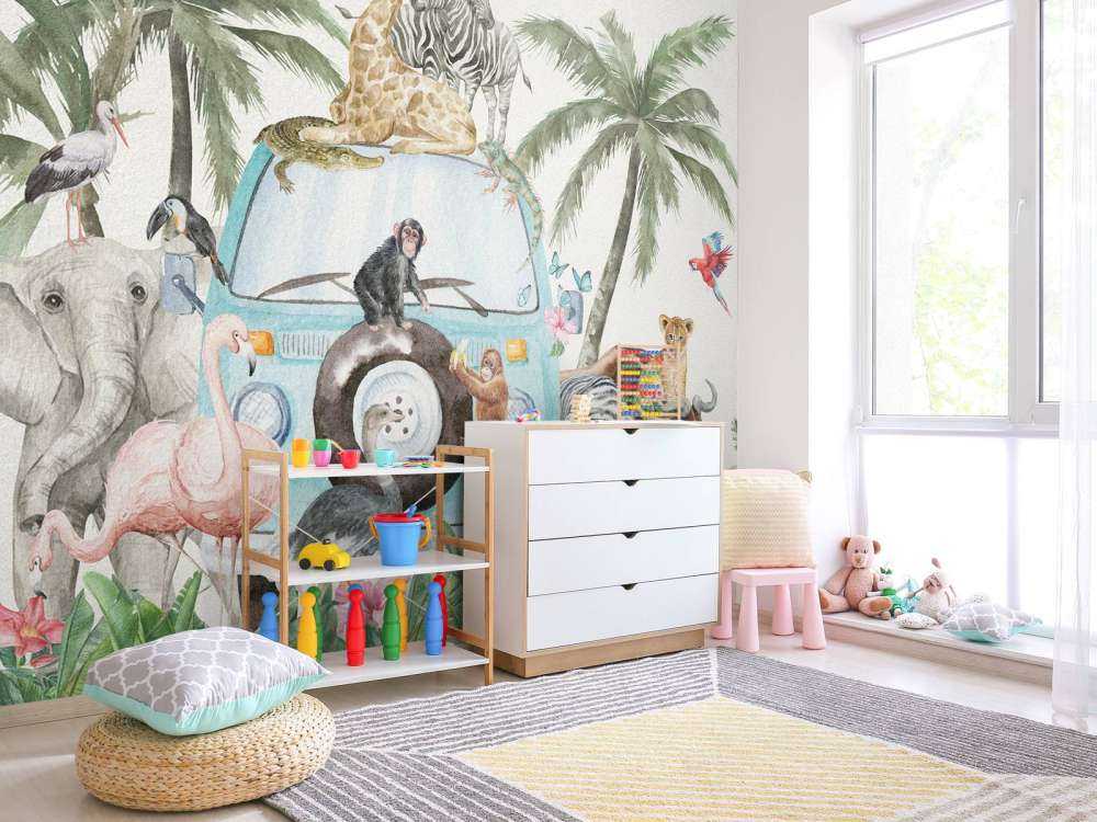 Allegri animali tropicali