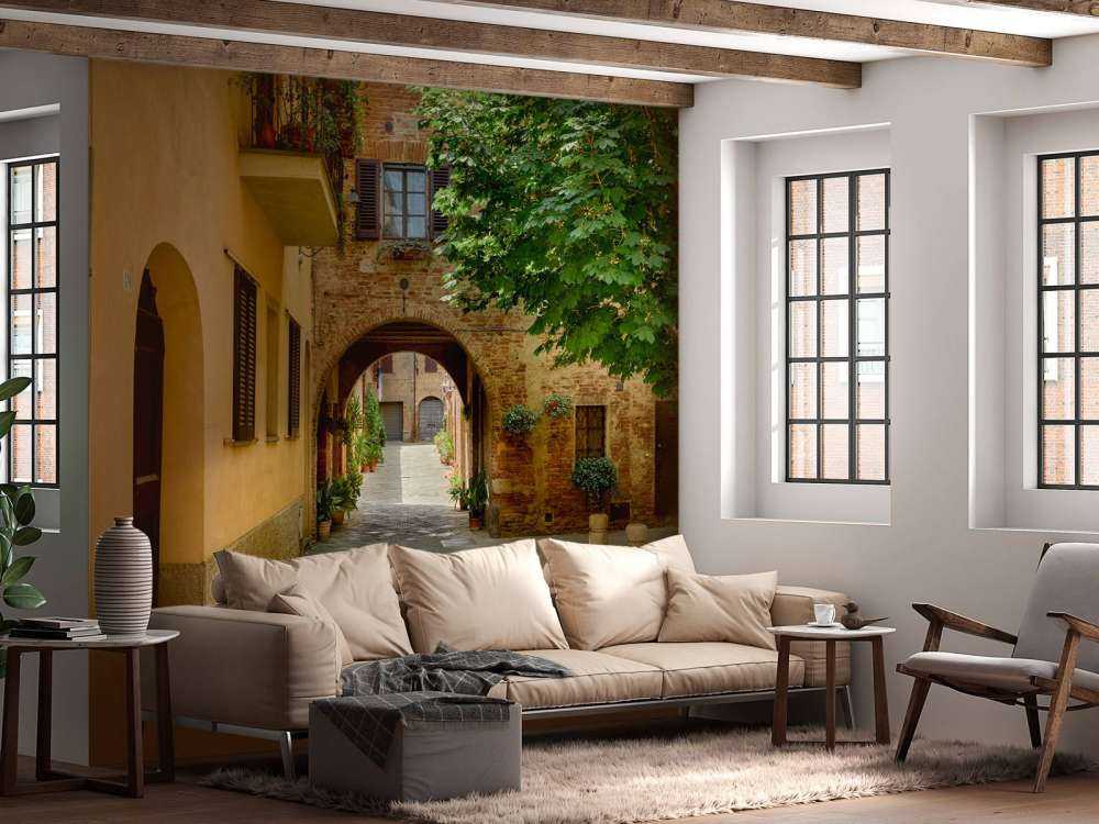 Bella strada con arco