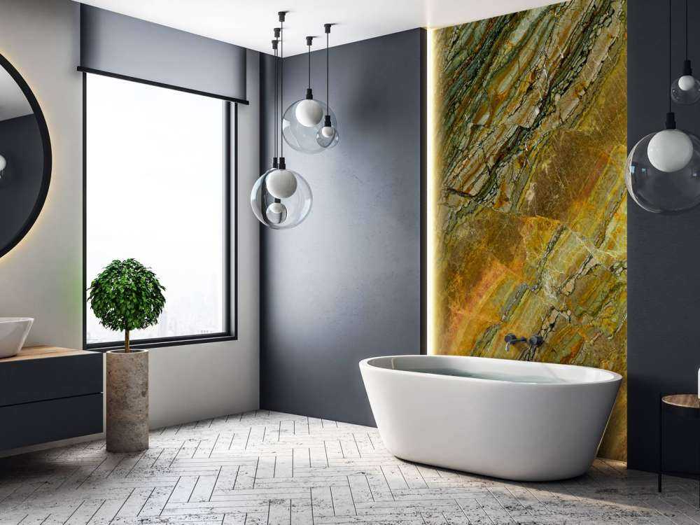 Marmo rotto colorato