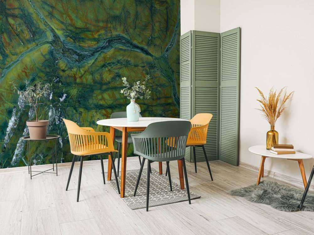 Marmo di colore verde