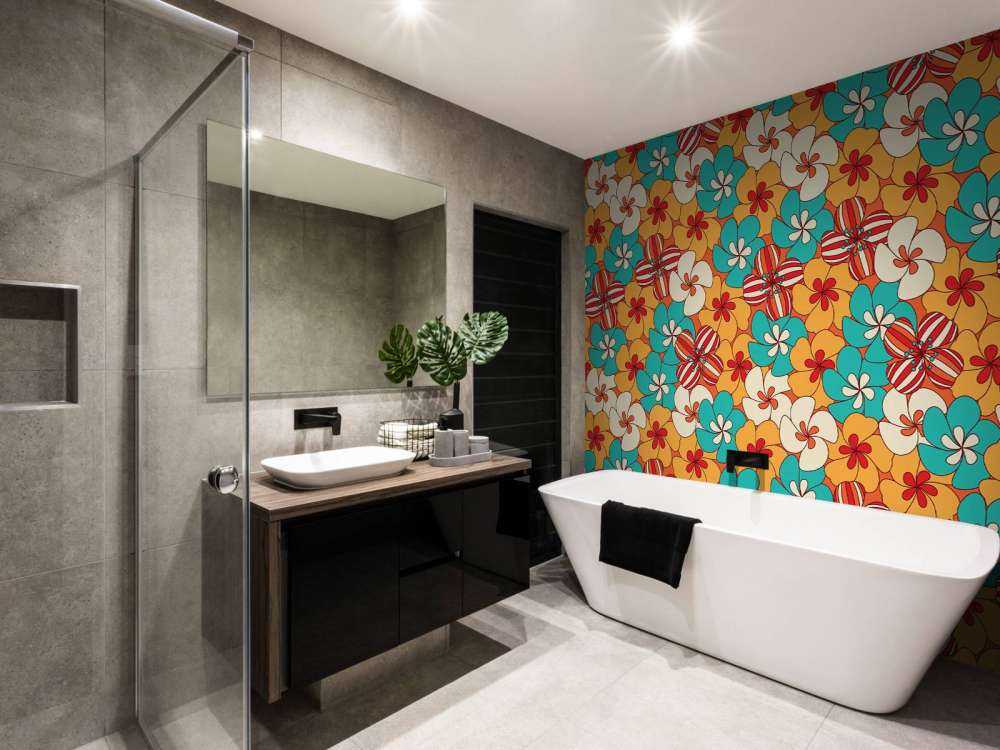 Fiori vintage colorati