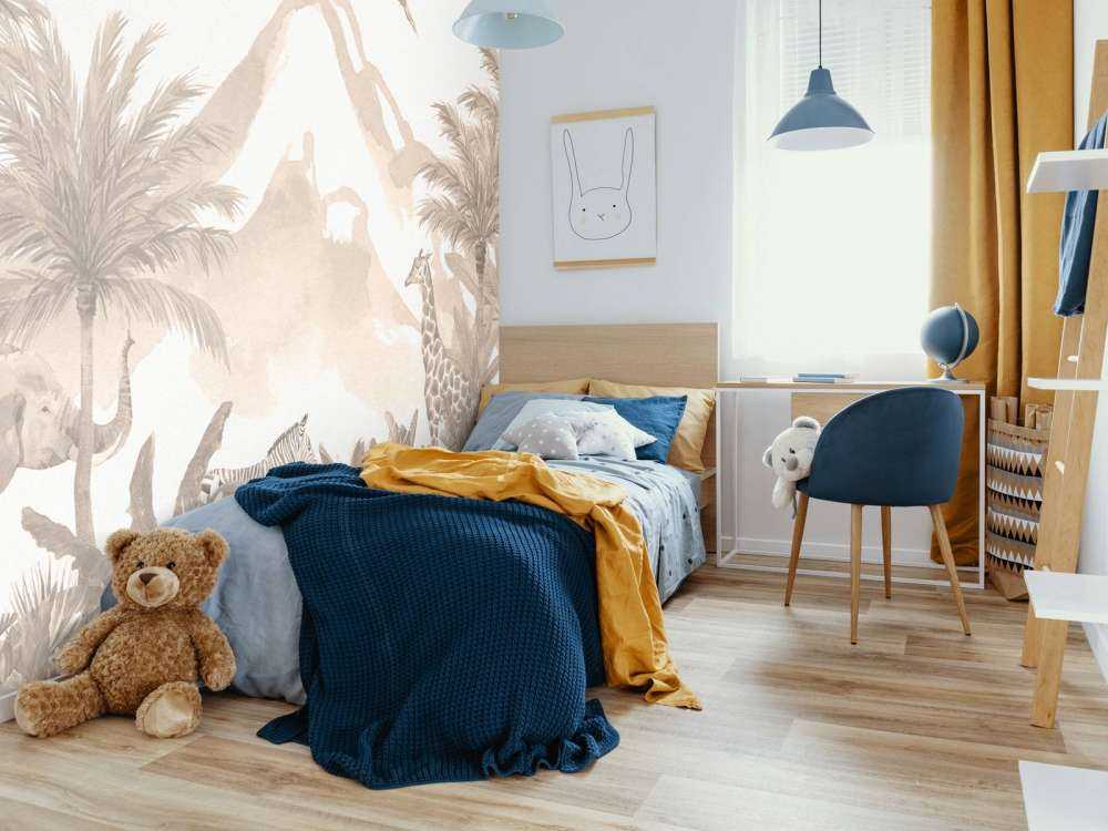 Animali della giungla in taupe