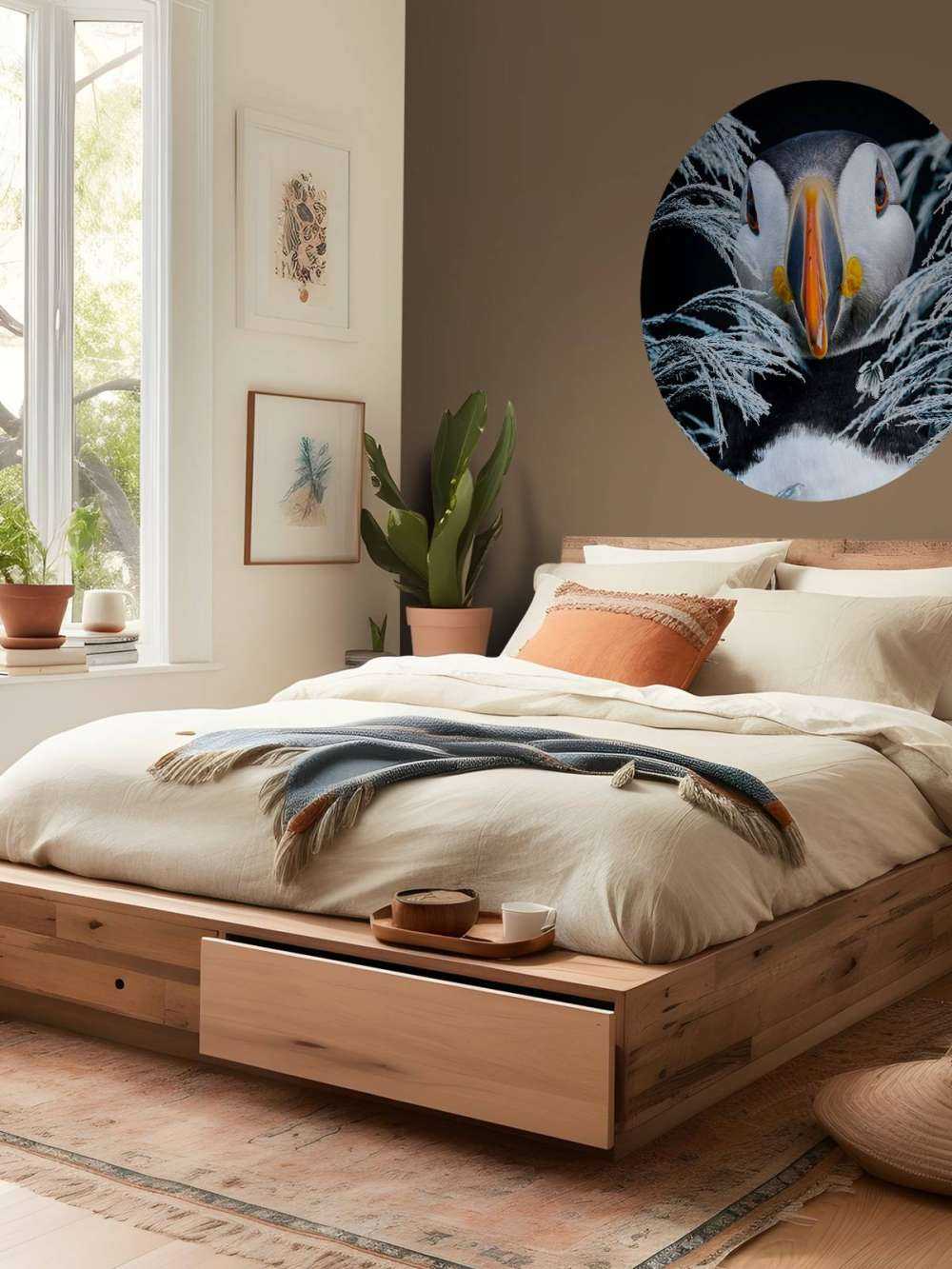 Atlantic Puffins Ritratto