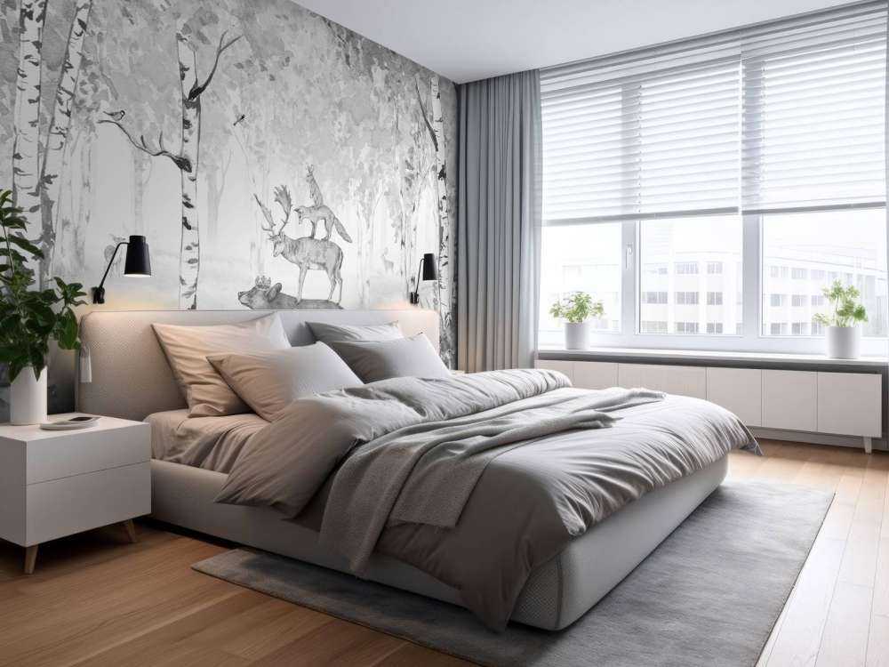 Bear King - Black and white