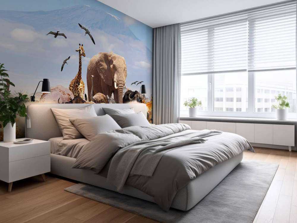 Animali africani sul Kilimangiaro