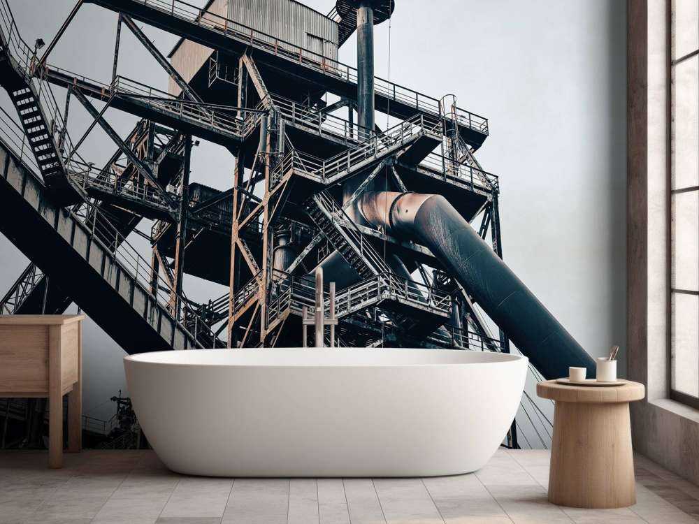 Fabbrica di acciaio abbandonata