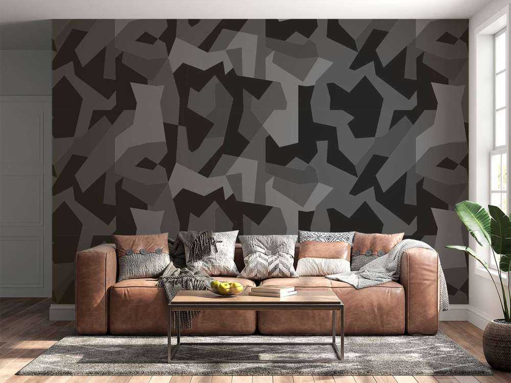 Modello grigio, scuro