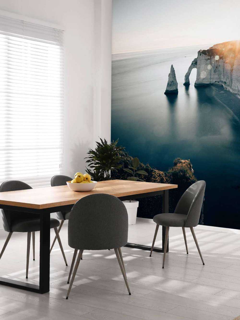 Sole mattutino in Normandia