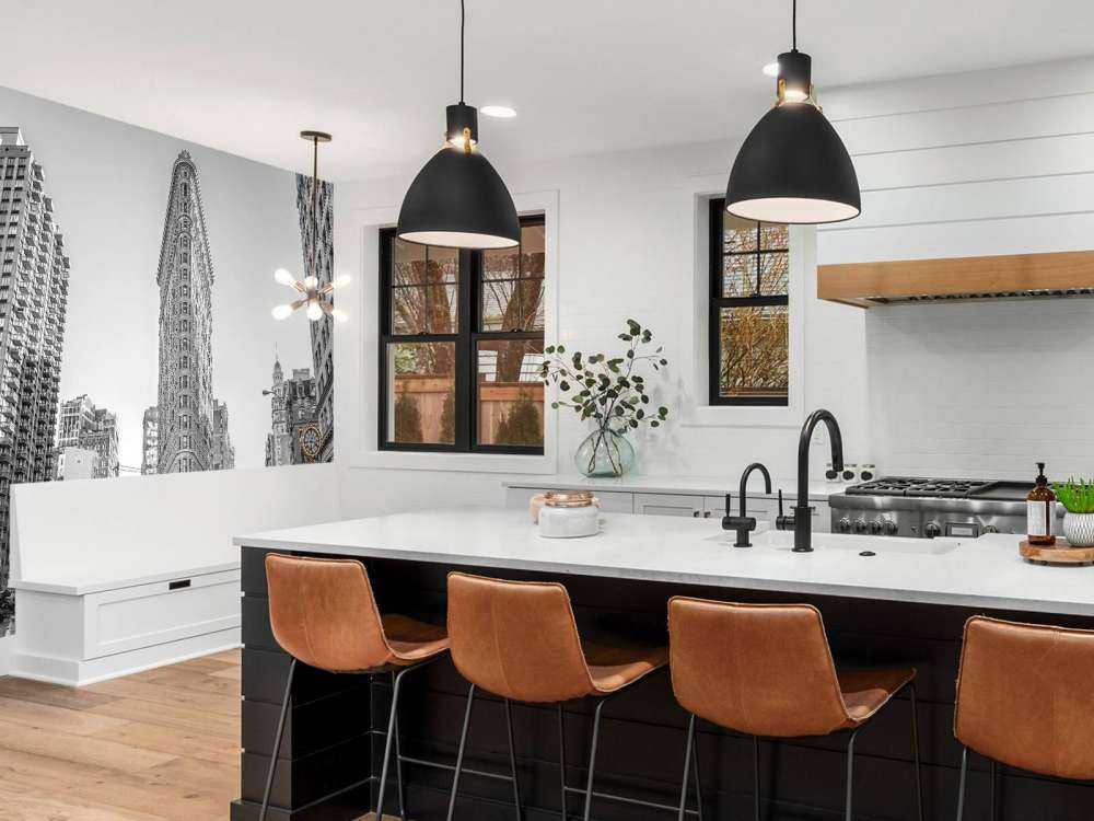 Strada affollata a New York