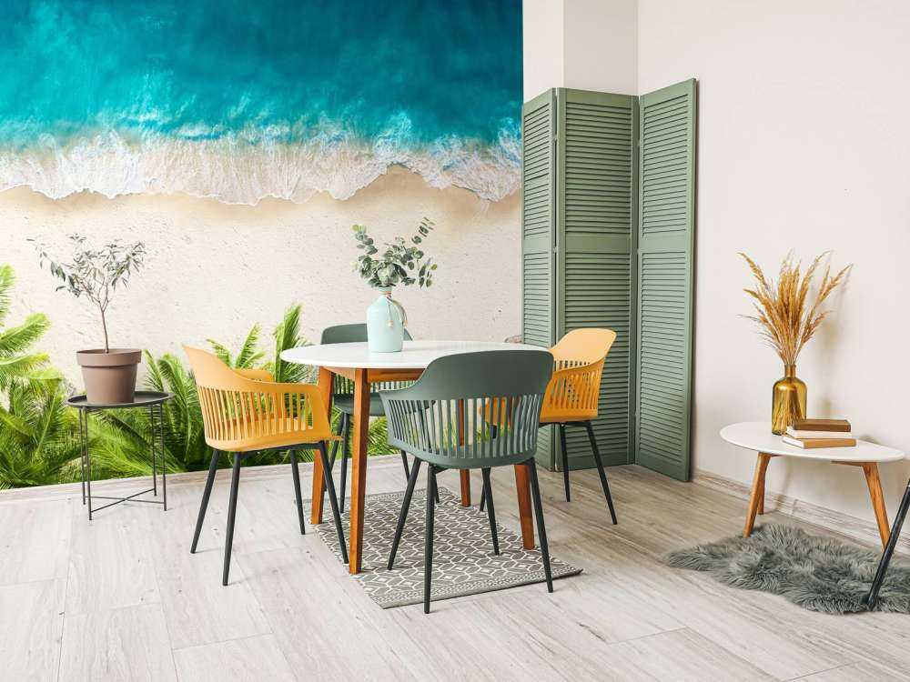 Foto aerea di sabbia