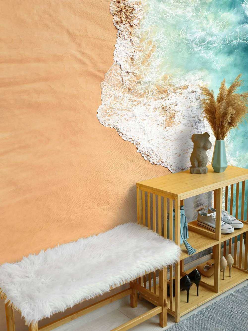 Vista aerea delle onde