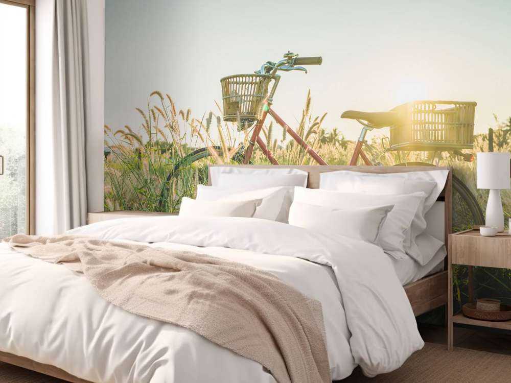 Bicicletta vintage rossa