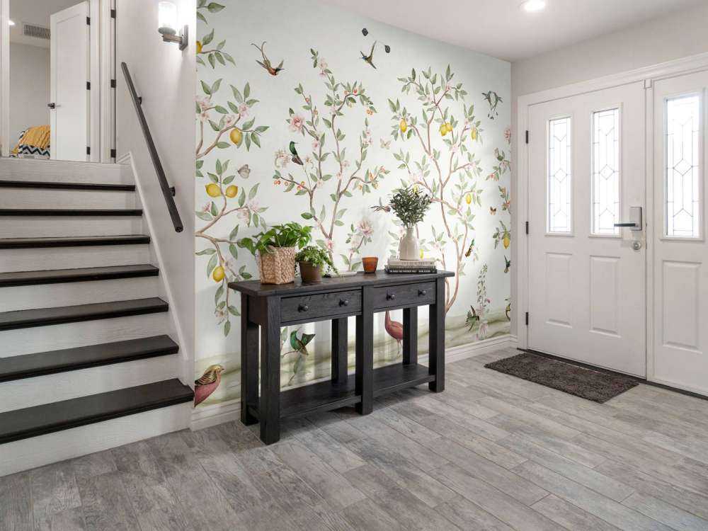 Lemon Tree Chinoiserie - White