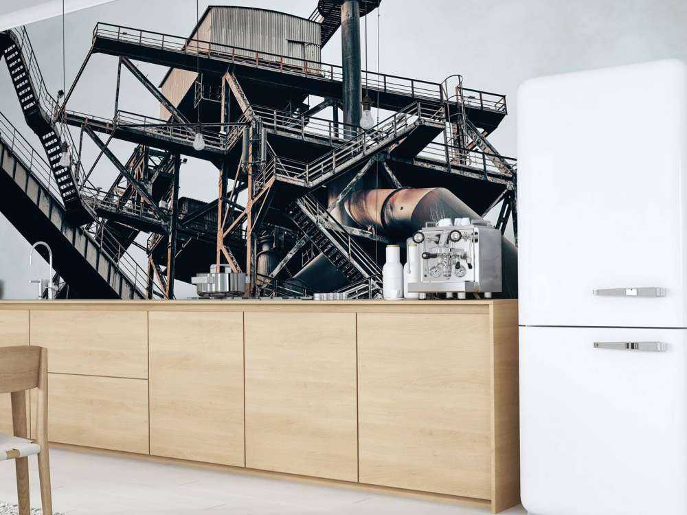 Fabbrica di acciaio abbandonata