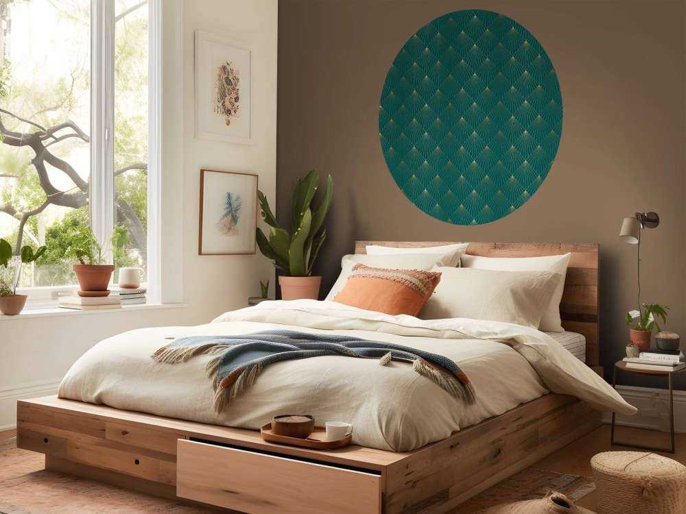 Raggi di sole geometrici