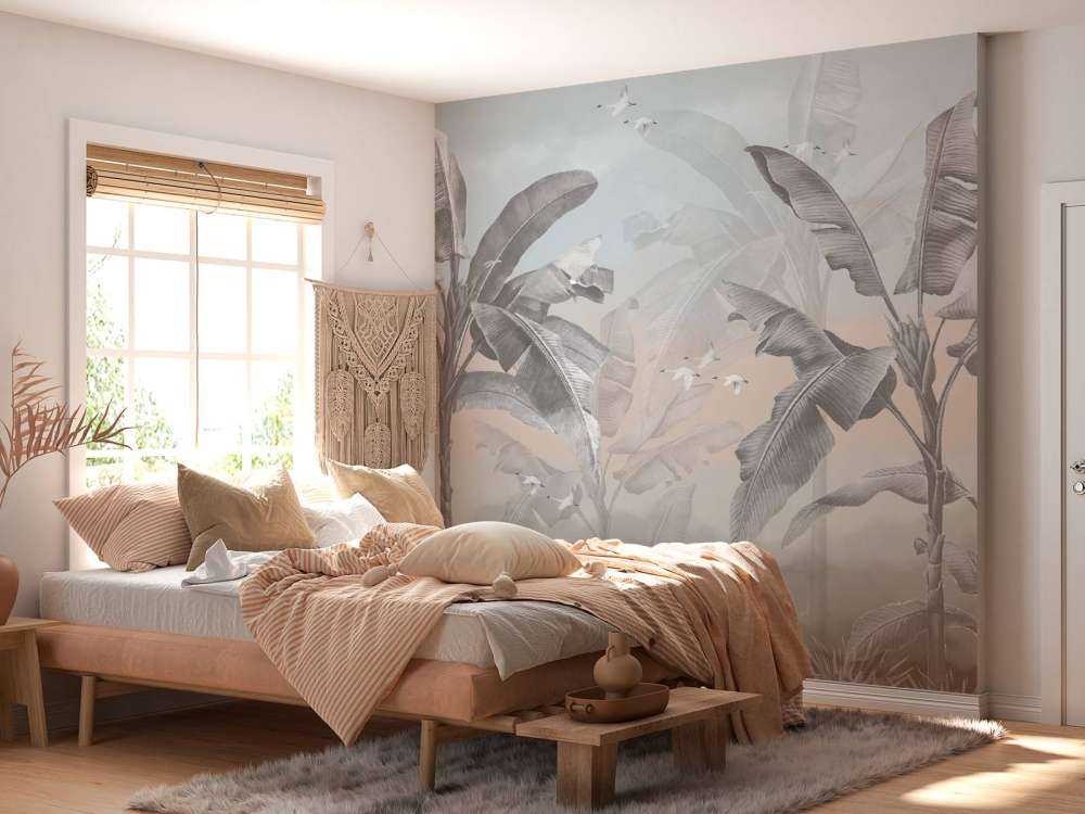 Alberi di banane tropicali