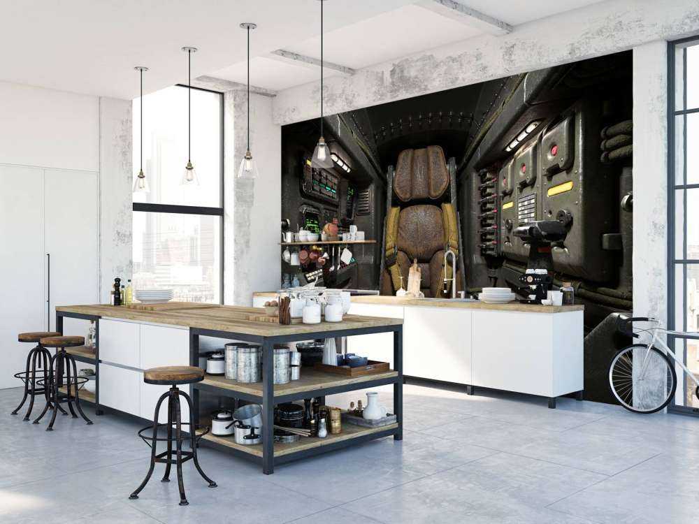 Cabina di pilotaggio dell'astronave