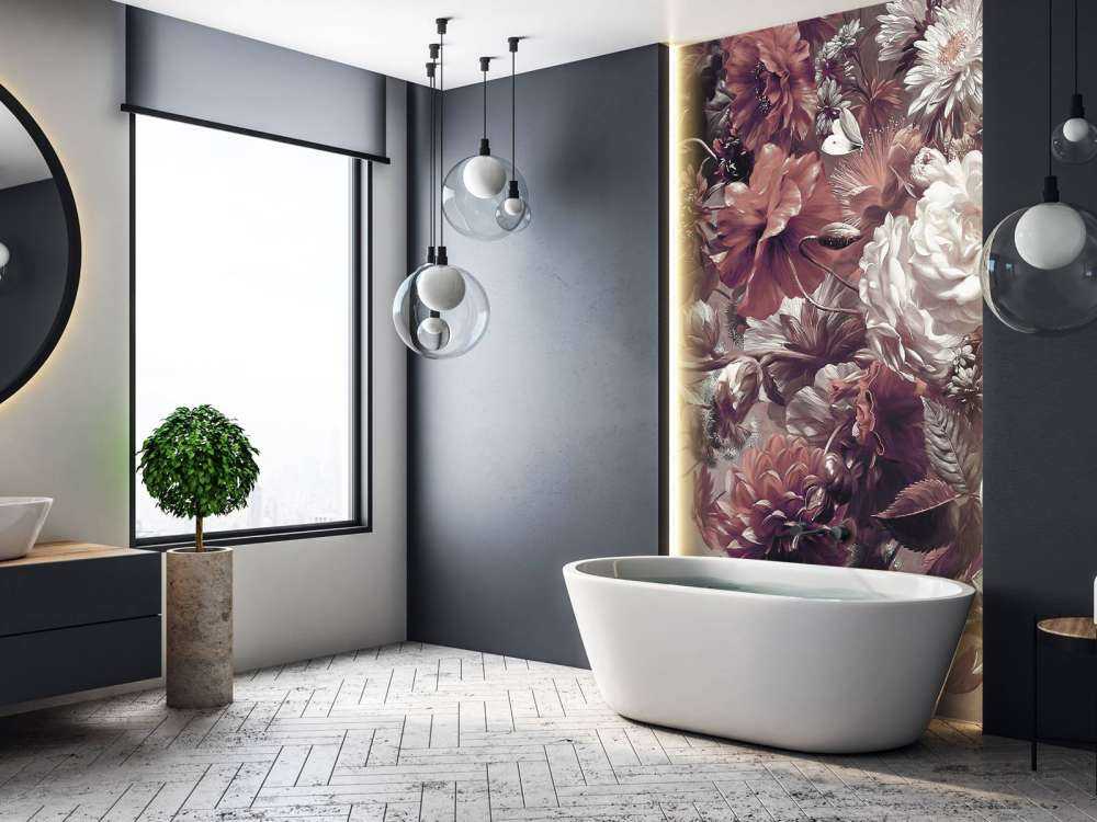 Grande bouquet con papaveri arancioni