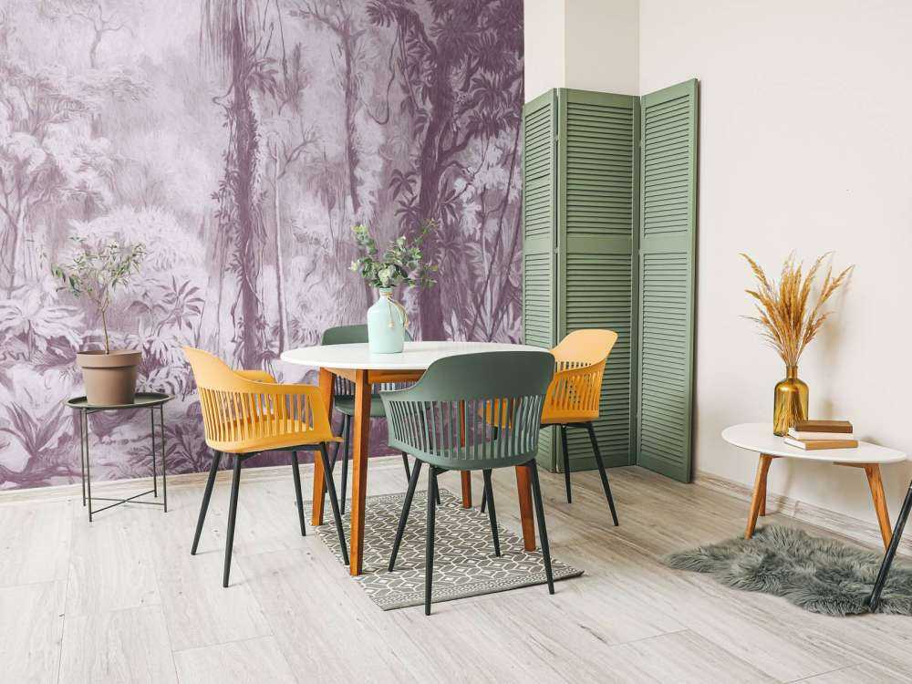 Foresta tropicale - rosa