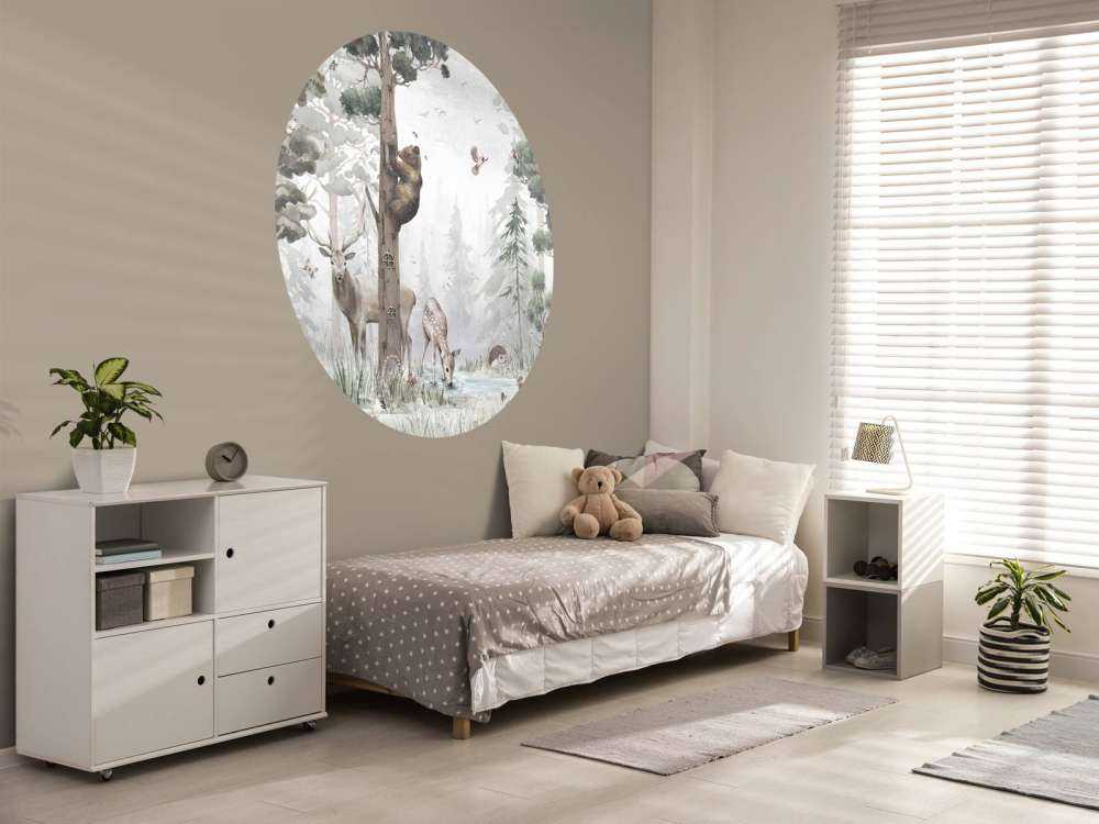 Fauna selvatica nel mezzo della foresta