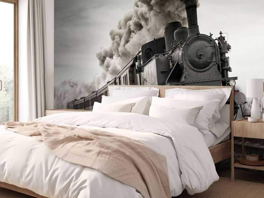 Treno a vapore d'epoca