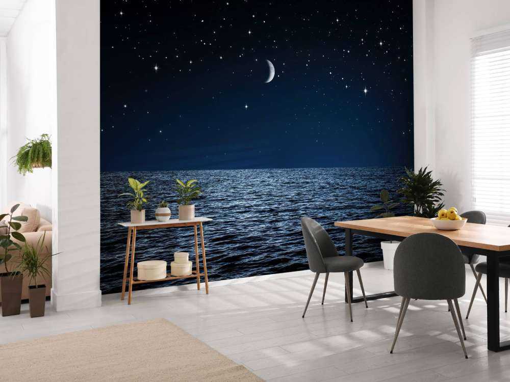 Cielo stellato sul mare