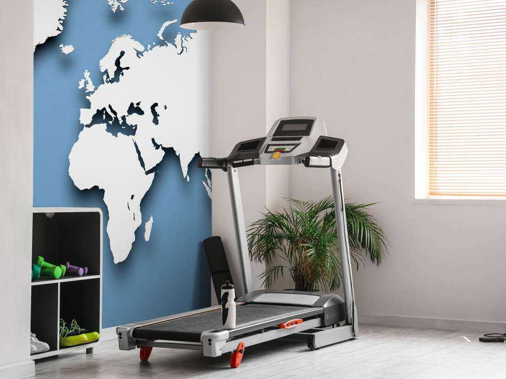 3D Mappa del mondo blu