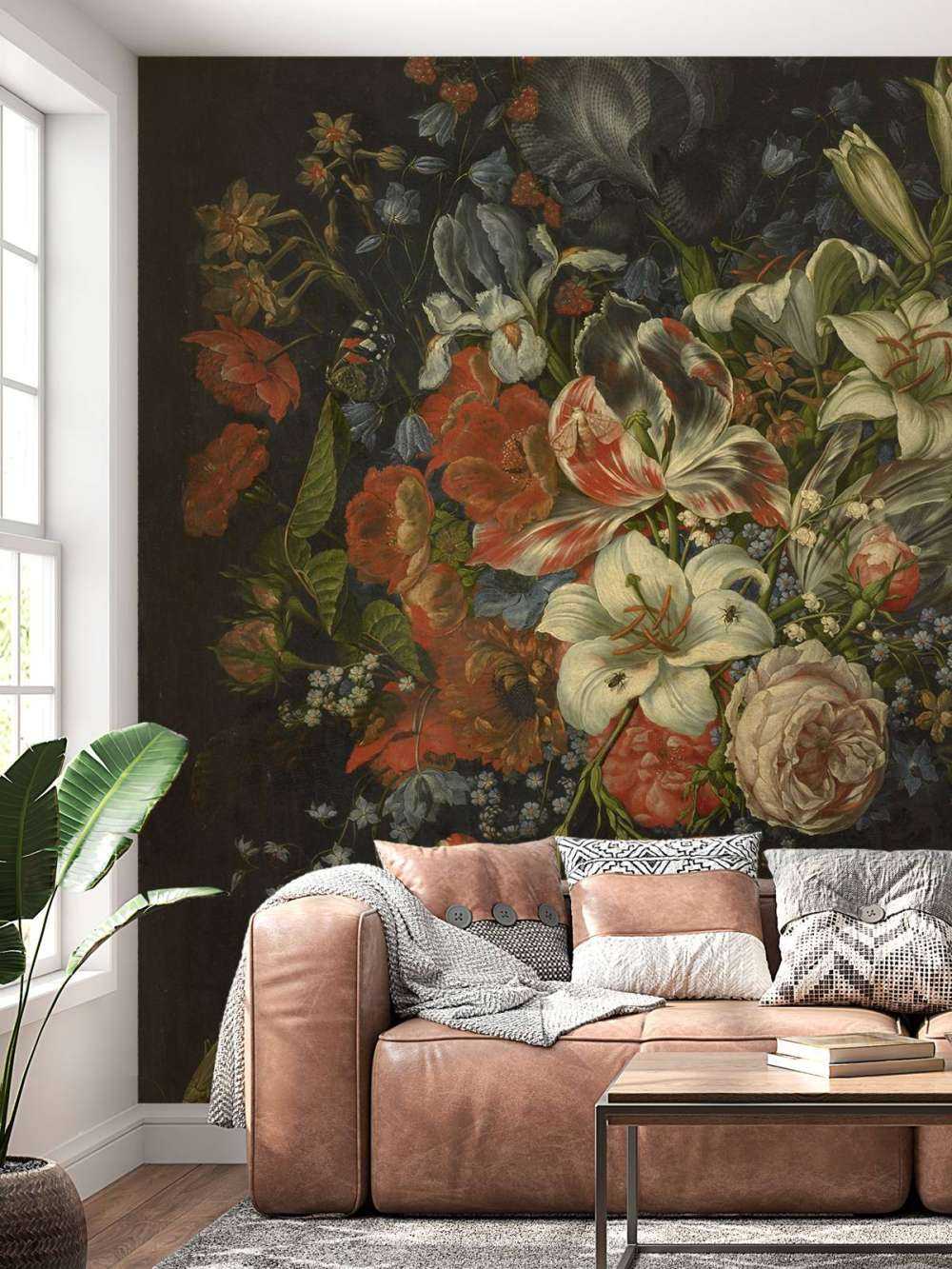 Natura morta con fiori e frutti