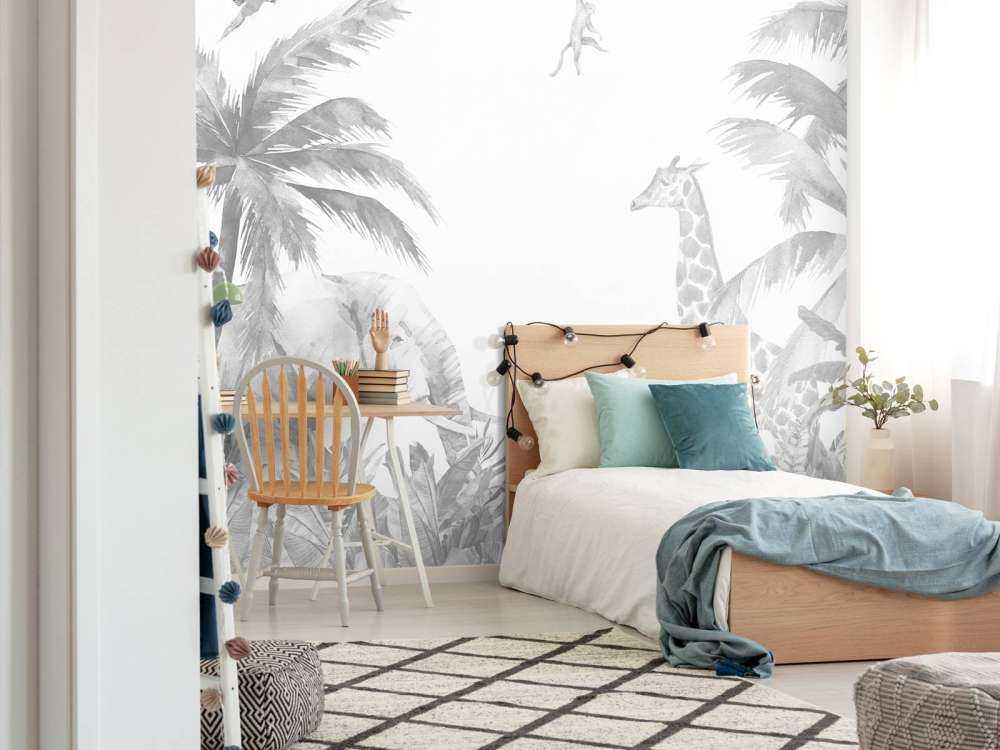 Vrolijke jungle dieren