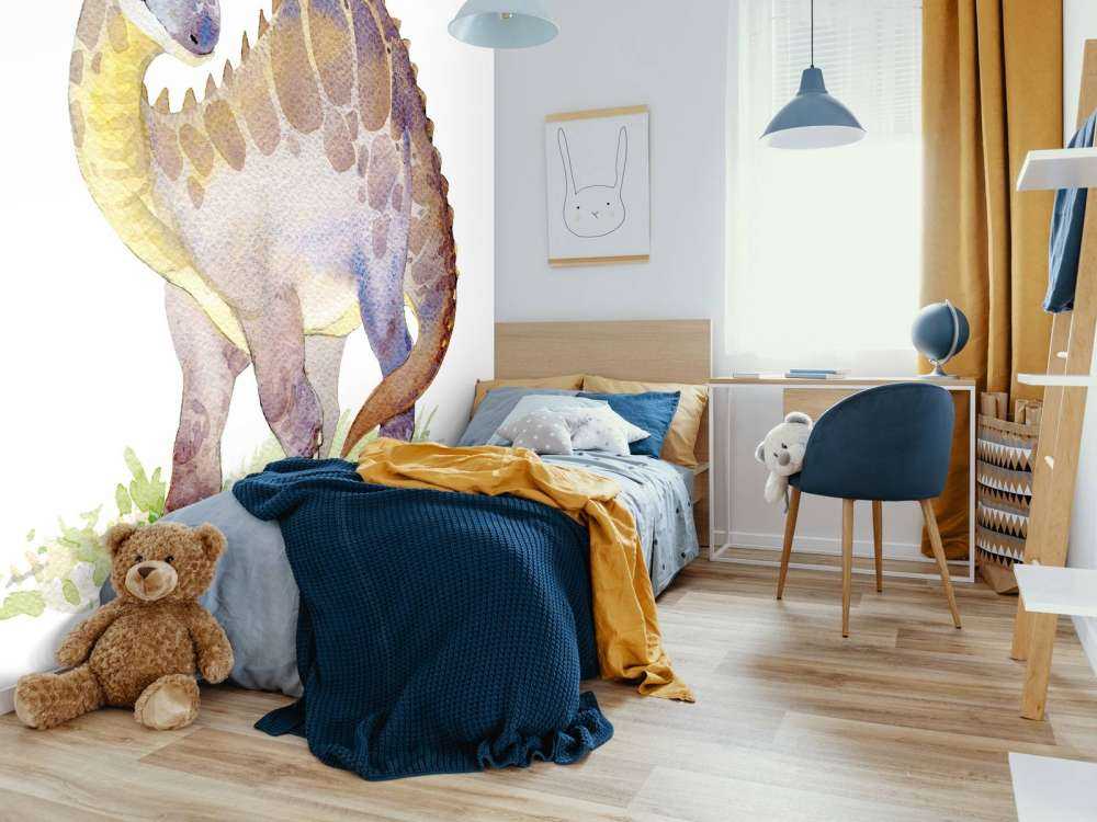 Dinosauro da acquerello