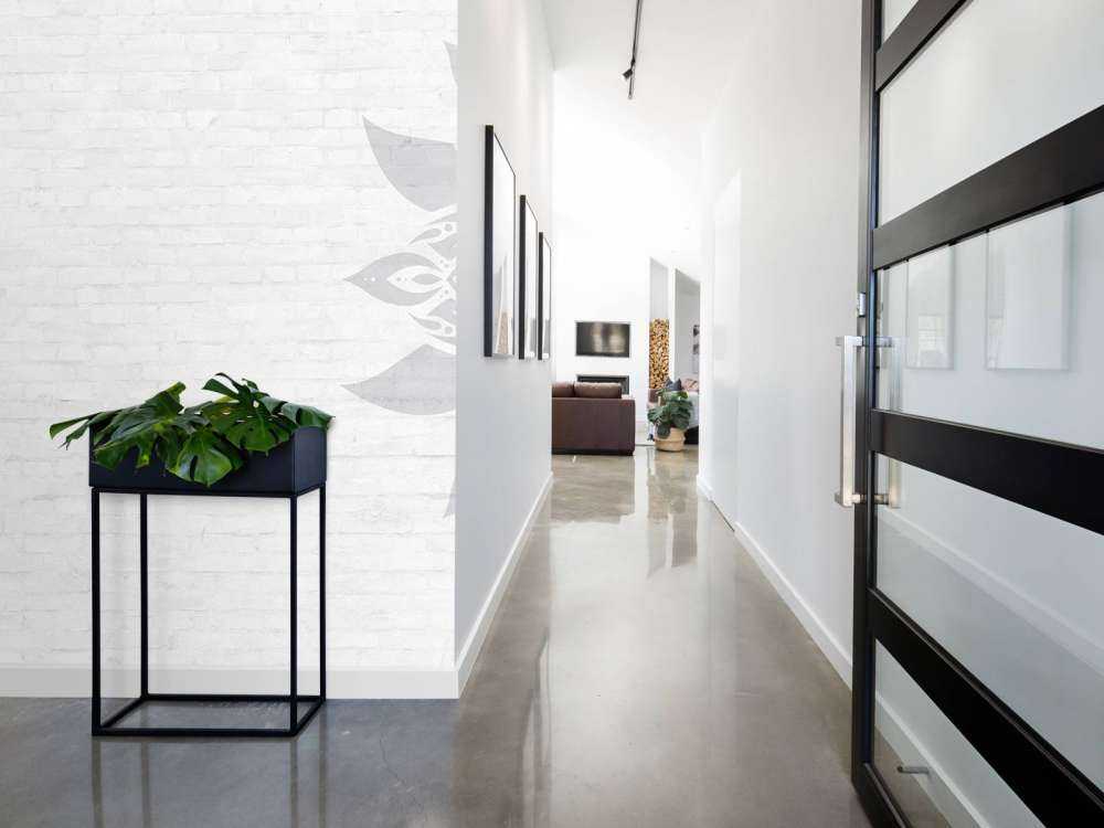 Grigio bianco Mandala Blossom