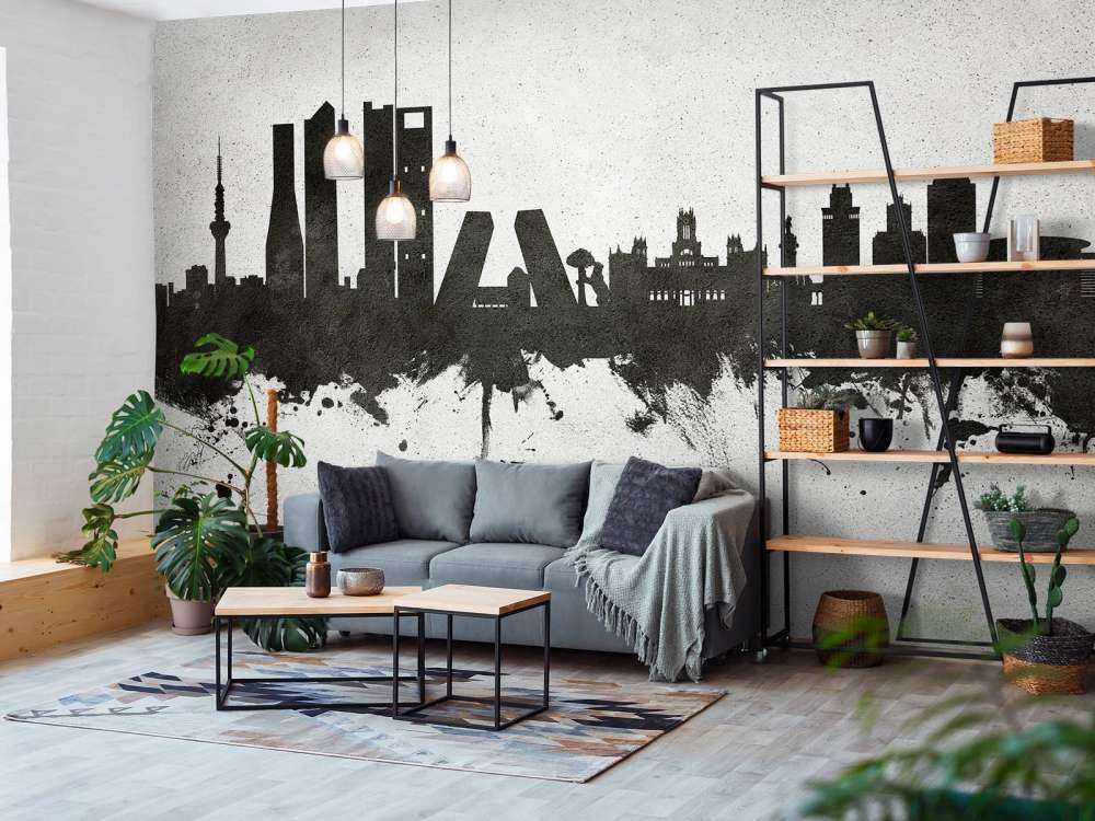 Acquerello skyline, Madrid