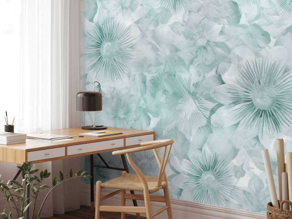 Acquerello Botanico Eleganza Menta Ghiacciata