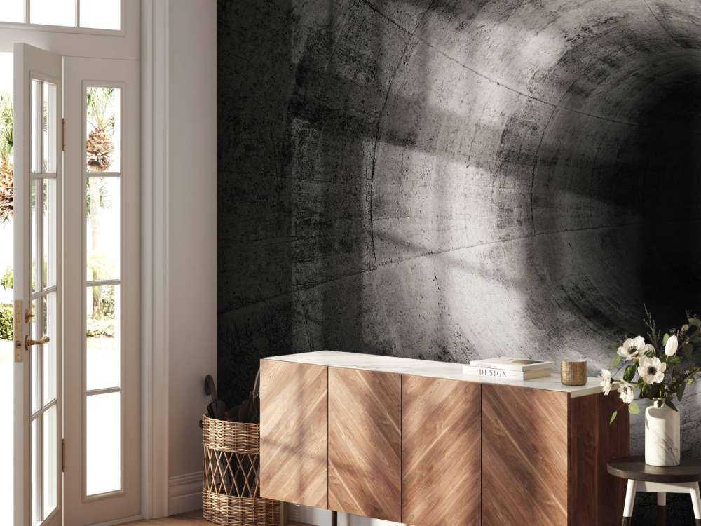 Tunnel 3D in calcestruzzo