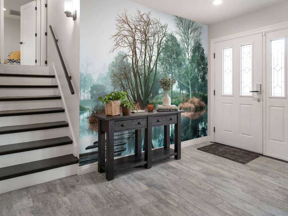 Paesaggio vintage autunnale