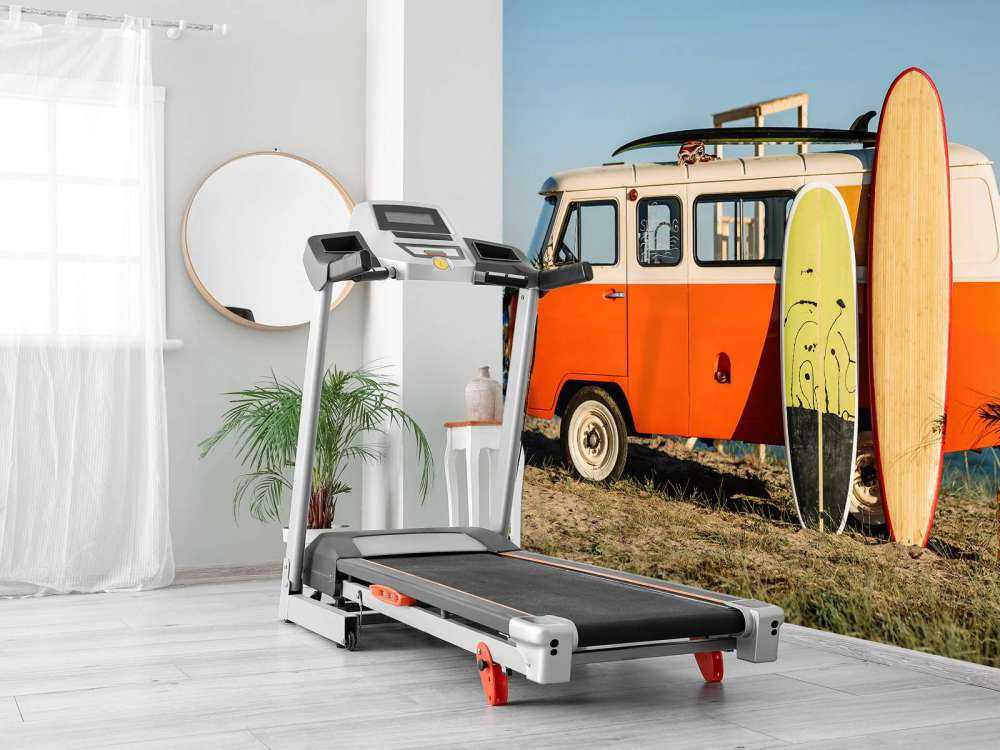 Autobus con tavola da surf
