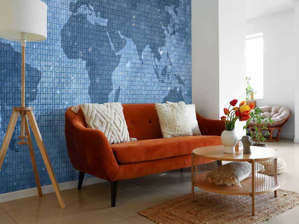 Mappa del mondo binario